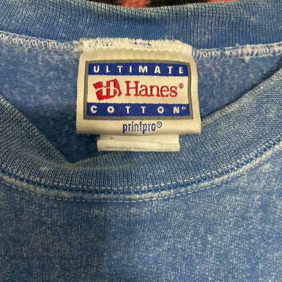 Vintage 90s Hanes sweatshirt. Stone washed. Embroidered with Lava Blues Hawaii. - Picture 6 of 6